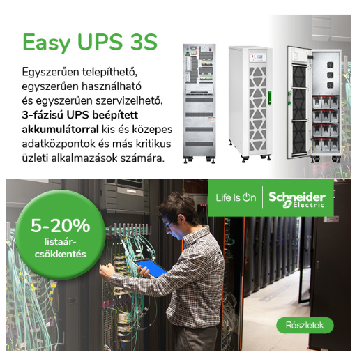 Schneider Easy UPS kampány